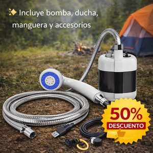 DUCHA PORTÁTIL RECARGABLE